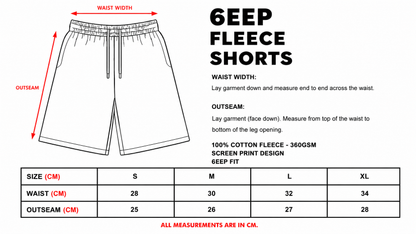 6EEP 3/4 SHORTS