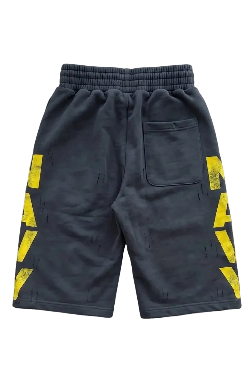 ARCHIVE NAVY 3/4 SHORTS