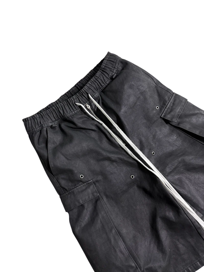 ARCHIVE WAXED DENIM SHORTS