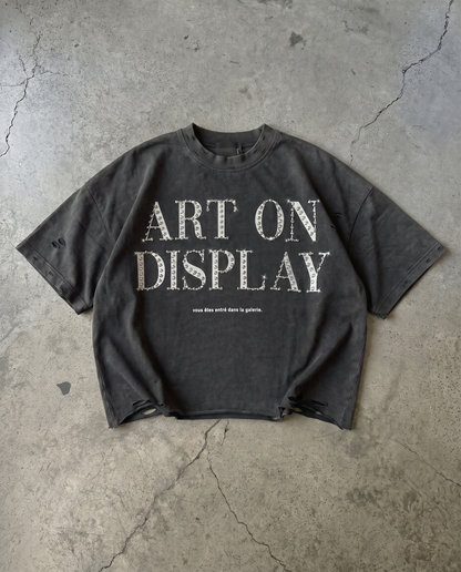 ARCHIVE "ART ON DISPLAY" RHINESTONE TEE