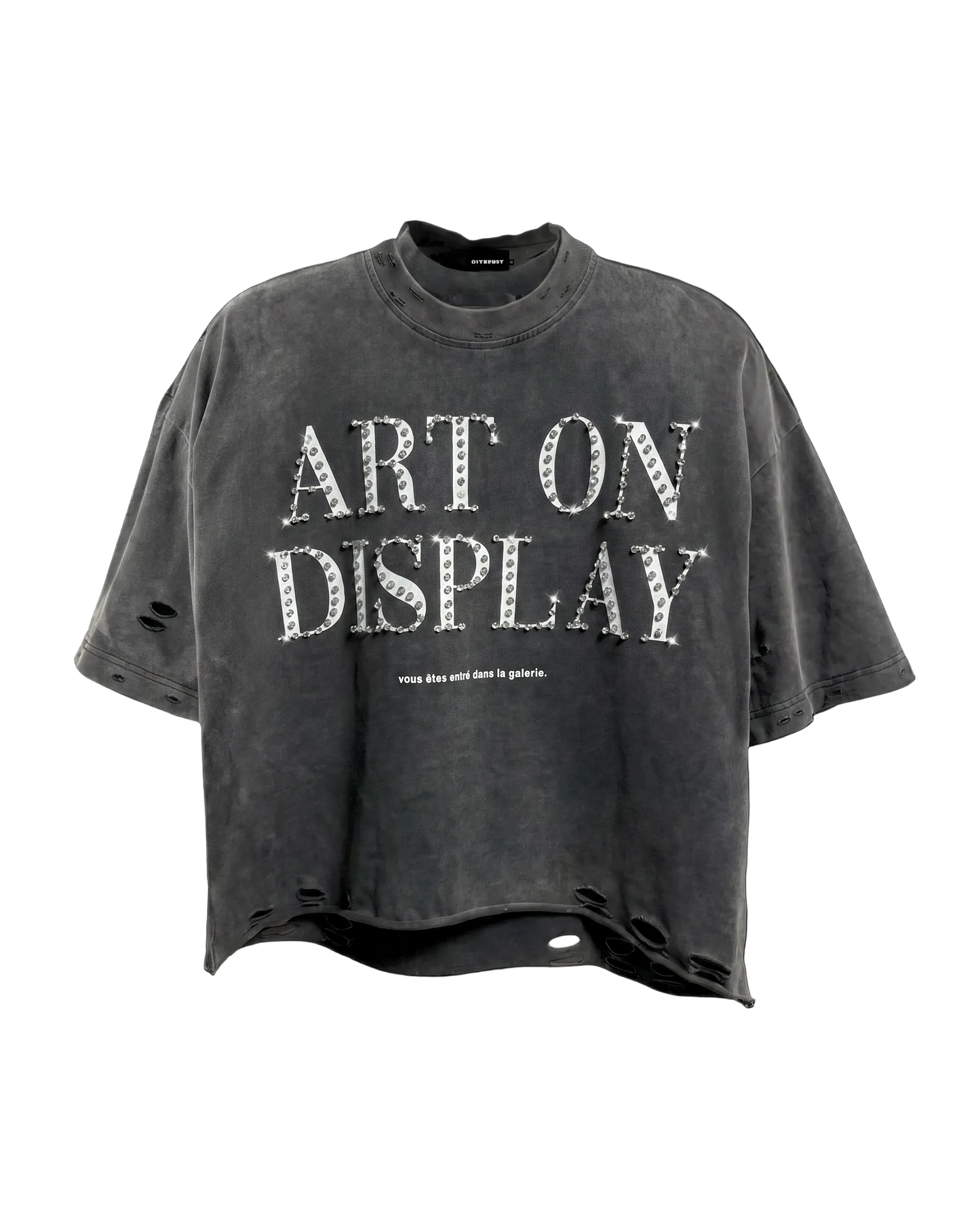 ARCHIVE "ART ON DISPLAY" RHINESTONE TEE